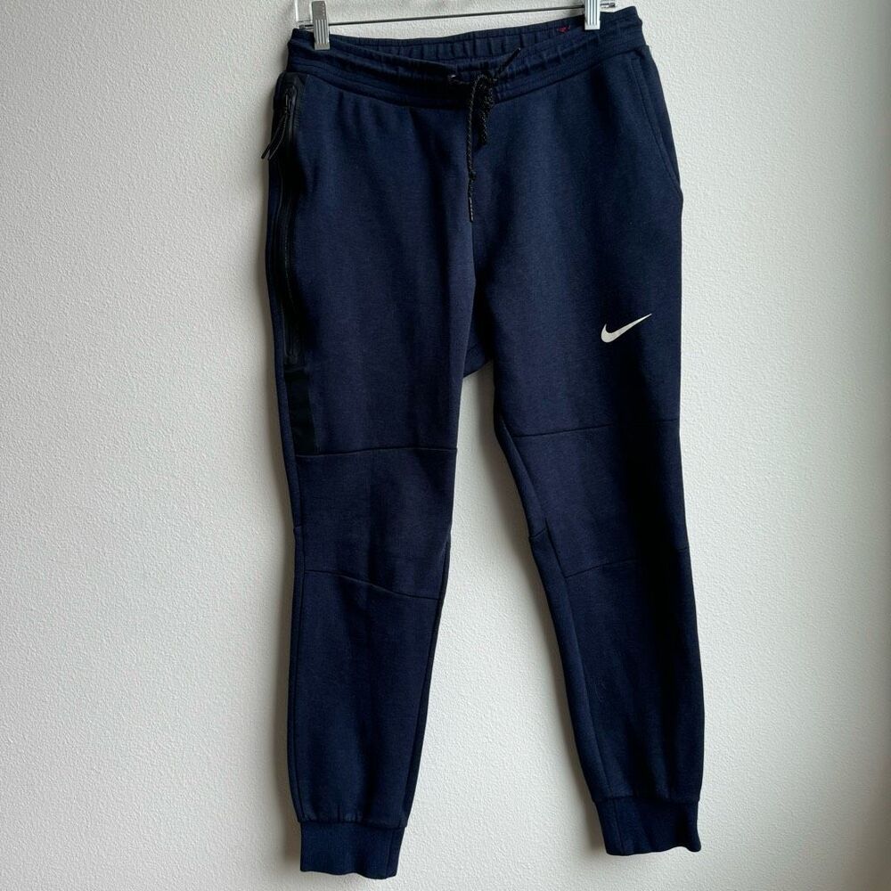 Nike Men's Sportswear Tech Pack Knit Pant Navy 819030-473 Size Medium